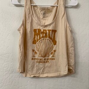 Rip Curl Women's Tan Maui Tank Top